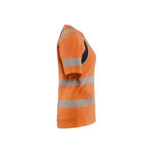 BLAKLADER - 350325375389XXXL T-shirt haute visibilité pour femme Orange/Bleu marine-EAN 7330509894637 HI-VIS WORKWEAR - Product Image 3