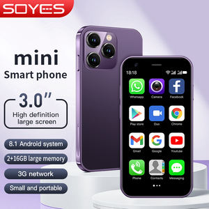 Smartphone Soyes XS15 Mini, 2 SIM, 2 Go de RAM, 16 Go de ROM, écran 3,0 pouces, Android 8.1, <span class=keywords><strong>Play</strong></span> <span class=keywords><strong>Store</strong></span>, réseau 3G, téléphone portable compact de poche - Product Image 2