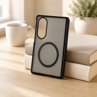 Étui pour Samsung Galaxy Z Fold 8, protection magnétique de la charnière, coque arrière translucide mate givrée, protection intégrale contre les chocs