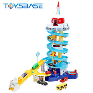 Jouet tour de Parking en plastique éducatif, bricolage, plusieurs couches, piste de course, <span class=keywords><strong>Garage</strong></span>, fente de la ville, nouveau, - Product Image 5