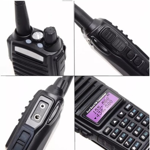 Radios Baofeng UV-82, Radio Bidireccional de Largo Alcance, Walkie-Talkie de Doble Banda, Radioaficionado Portátil, 128 Canales, Negro, 5-10 km - Product Image 5