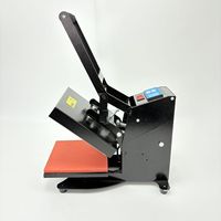 Presse à Chaud Manuelle Mini 10x10cm Direct Usine pour Étiquettes de Vêtements, Transfert Thermique de Logos, Estampage à Chaud