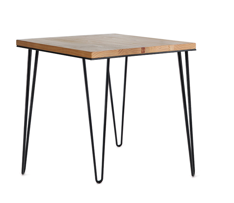 Фурнитура для офисного стола, металлические ножки, черные шпильки для волос, мебельные ножки с протекторными подушечками для ножек ТВ-стойки