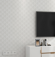 Kertas Dinding PVC Tahan Air Perekat Sendiri Gulungan Vinyl Tempel dan Lepas untuk Dekorasi Interior Rumah Renovasi Furnitur