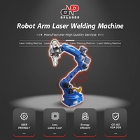 Nouvelle machine de soudage laser à fibre DP LASER KUKA, robot industriel automatisé à 6 axes, multifonctionnelle, en acier inoxydable, pour plaques et coussins