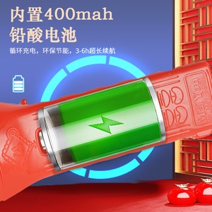 Linterna LED Roja Recargable, Luz de Emergencia con Carga USB para Uso en Interiores y Exteriores - Product Image 4