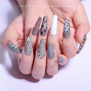 JTING Esmalte de Uñas en Gel Transparente de Alta Popularidad, Sin Necesidad de Limpiar, con Acabado de Pelo Sintético, OEM ODM, Gel Funcional para Uñas, Botella Personalizable - Product Image 5