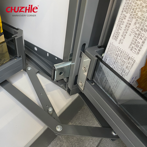 Organisateur de <span class=keywords><strong>cuisine</strong></span> en <span class=keywords><strong>aluminium</strong></span> avec glissière à fermeture en douceur Étagères de rangement peu encombrantes Panier à tiroirs d'angle magique - Product Image 5