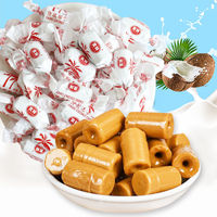 Premium Hainan Coconut Sugar 500g Bulk - Natural Traditional Hard Candy, Authentic Hainan Specialty