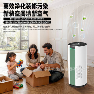 Purificador de Aire Inteligente H13 HEPA 420 CADR, Funcionamiento Silencioso, Uso Doméstico, Control Táctil - Product Image 1