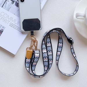 Cordon de téléphone portable en gros, bandoulière réglable, large sangle anti-perte, personnalisable avec logo, origine : sans indication - Product Image 5