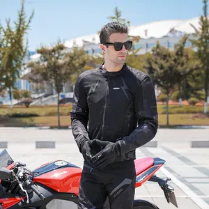 DIYAMO Motorcycle Textile Jacket For Men Biker Jacket With CE Armored Protective Motorbike Racing Rider's Jacket