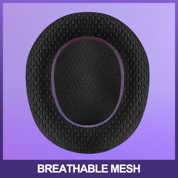 wired weaving net black+purple