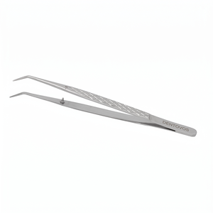 Pinzas de Algodón Premium de Acero Inoxidable para Uso Dental y Quirúrgico, para Manipular Rollos de Algodón, Gasa y Material Dental - Product Image 3