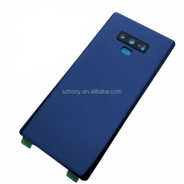 Back Battery Door Rear Glass Case for Samsung Galaxy Note 9 N960 SM-N9600 N960F Phone Back Cover