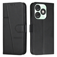 Rétro Ligne Vache PU Portefeuille En Cuir étui pour Itel A50 A50C P65 4G A80 4G RS4 P55 Plus 5G A70 S23 A60 Fente Pour Carte Flip Couverture de Téléphone