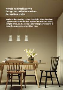 Xiaomi-Candelabro moderno minimalista de tres cabezas, candelabro de comedor Youpin <span class=keywords><strong>Yeelight</strong></span>, diseño escandinavo creativo para dormitorio de Hotel <span class=keywords><strong>E27</strong></span> - Product Image 5
