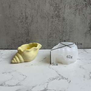 Conque Flowerpot Silicone Moules DIY Sea Shell Secented - Product Image 2