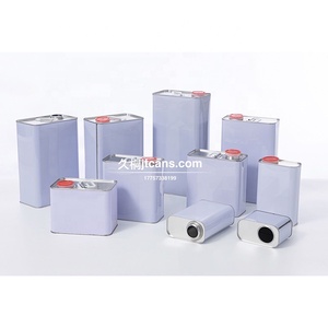 0,25 L 0,5 L 1L 2L 3L <span class=keywords><strong>4L</strong></span> 5L Boîte d'huile carrée imprimée en métal vide pour emballage d'huile - Product Image 2