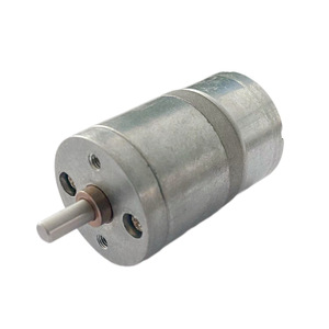 Motor de CC en miniatura QuanWeiDZ 25GM300 de 32 mm con imán permanente y engranajes para cerradura de puerta de coche, dron, cafetera - Product Image 4