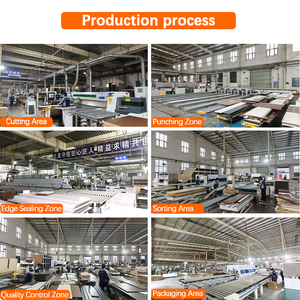 Puerta Interior Moderna de América del Norte, Puerta de Madera de <span class=keywords><strong>2</strong></span> Paneles con Núcleo Hueco, Imprimada en Blanco - Product Image 3