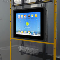 HUILAN Fabrication en Chine Tablette industrielle tout-en-un sans ventilateur PCAP Écran tactile capacitif J1900 Android OS Lecteur IP65/IP67