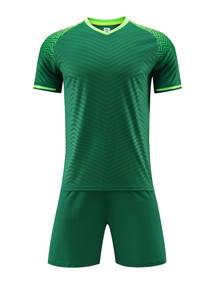 Uniforme de entrenamiento de manga corta, ropa deportiva, camisetas de fútbol, ropa de fútbol personalizada, ropa de fútbol con estampado, camiseta de fútbol - Product Image 3