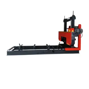 Horizontal portable sawmill band saw cutting wood saw machine for sale