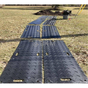 HDPE Road Mat Pad Folha De Plástico Tapetes De Proteção De Solo Pesados - Product Image 5