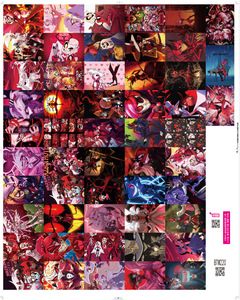 50 pz/set Hazbin Hotel cartolina adesivo di <span class=keywords><strong>carta</strong></span> - Product Image 3
