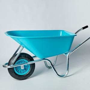 Carretilla <span class=keywords><strong>de</strong></span> Plástico Resistente <span class=keywords><strong>de</strong></span> 100L <span class=keywords><strong>de</strong></span> Primera Calidad para Construcción Industrial - Product Image 4