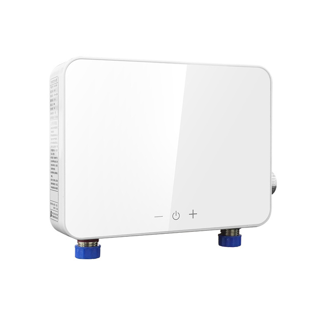 3.5KW-5.5KW 220V Mini Tankless Instant Tankless Automatic Electric Instantaneous Hot on Demand Water Heater for Shower