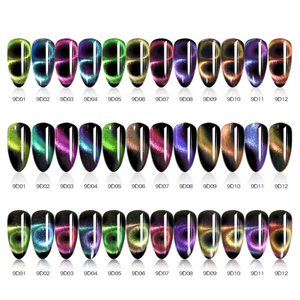 <span class=keywords><strong>Poudre</strong></span> magnétique caméléon, 1 pièce 5D/9D, pour œil de chat, vernis à ongles longue durée, pour Salon de manucure - Product Image 2