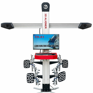 Trihero Écran HD 32 pouces Caméra <span class=keywords><strong>SONY</strong></span> 5 mégapixels Aligneur de roues automatique de 11 à 25 pouces pour la réparation automobile et l'alignement des roues en garage - Product Image 1