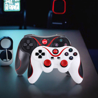 Joystick Nirkabel untuk PS3 Android PC & Perangkat Seluler Fitur Cerdas Unggulan Gamepad BT Pintar untuk Pemain PUBG