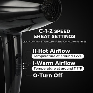Blow Dryer <b>Long</b> Life AC Motor 2200W Negative Ionic Professional Hair Salon Equipment for Salon With Wind <b>Nose</b> Hair Blow Dryer 22 - Product Image 2