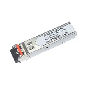 Compatible Modules 1000base 1.25G CWDM 1610nm 120Km SFP Transceiver DOM