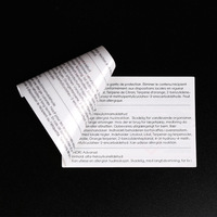 Papier Adhésif Personnalisable, Etiquette De Dépliant Multi-pages, Autocollant De Livret Pliant Durable Et Etanche