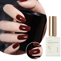 XEIJAYI Vernis à ongles rouge chaud et sexy, nouvelle couleur tendance automne-hiver, couleur unie, blanc et durable