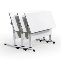 Meubles scolaires, table d'ordinateur pliable, bureau mobile pour l'université