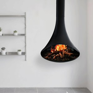 Chimney - Chimenea Eléctrica con Pantalla LCD para Espacios Habitables | Pantalla LCD |   5 colores de llama, 5 modos, 12 colores de luz para la parte superior y el lecho de combustible - Product Image 4