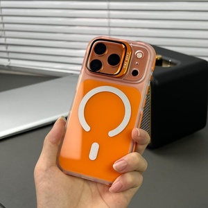 Luxury Magnetic Phone <b>Case</b> for iPhone 17 13 Pro Max 14 15 16 Plus 17 Air With Hidden Lens Film Bracket Bumper Shockproof Cover - Product Image 6