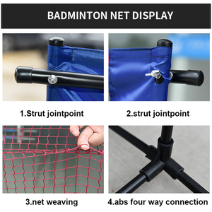 Fabrika doğrudan satış dayanıklı açık taşınabilir 6.18M Badminton ağları <span class=keywords><strong>Net</strong></span> standı - Product Image 4