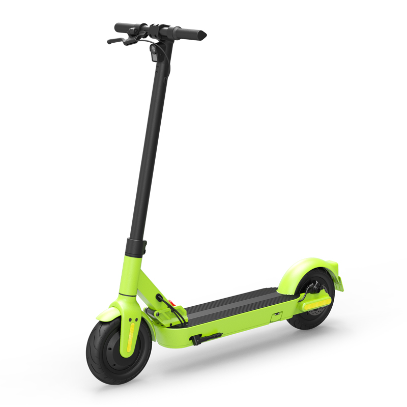 Long Range 60km 350W 14Ah 2 Wheel 10 inch Solid Tire Off Road Adult Folding Electric Scooters With LCD Display