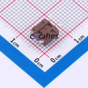 TSB06331-048D332DH-R1000 Tactile Switch SMD-4P,6.1x6.1mm Switch Single Pole Single Throw Round Button 1.8N 6.1mm - Product Image 2