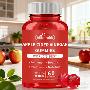 Suplemen penurun berat badan kustom, permen karet Sari <span class=keywords><strong>Apple</strong></span> untuk mengurangi lemak & kontrol nafsu makan, bebas gula gumping ramah - Product Image 1