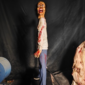 Expérience de choc électrique modèle fantôme animatronique grandeur nature voix chuchotante effrayante pour maison hantée - Product Image 6