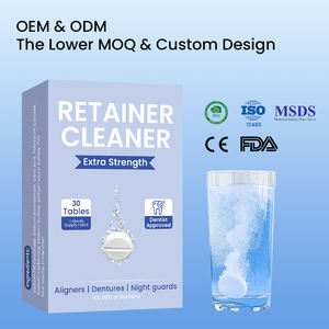 30 Tabletas Limpiadoras de Dentaduras Postizas, las Más Vendidas, 99.9% Antibacterianas, Sabor a Menta, para Dentaduras Postizas Completas y Parciales - Product Image 2