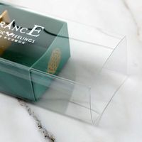 Boîte d'expédition alimentaire transparente en papier avec fenêtre, 3/5/6 compartiments, pour biscuits, bonbons, macarons, sushis, avec tiroir d'emballage et gaufrage mat