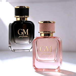 Oferta Especial: Lujosas Botellas de Perfume de Vidrio Planas de 30ml, 50ml, 100ml, Negras y Rosas con Pulverizador de Cierre a Presión, Embalaje Personalizado para Cajas de Spray Vacías - Product Image 1